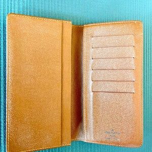 Louis Vuitton Monogram Long Bifold Check Wallet